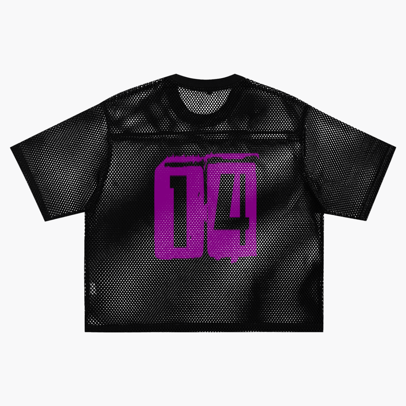 See-through Boxy Net T-Shirt