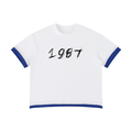 Unisex Boxy Color Block T-Shirt